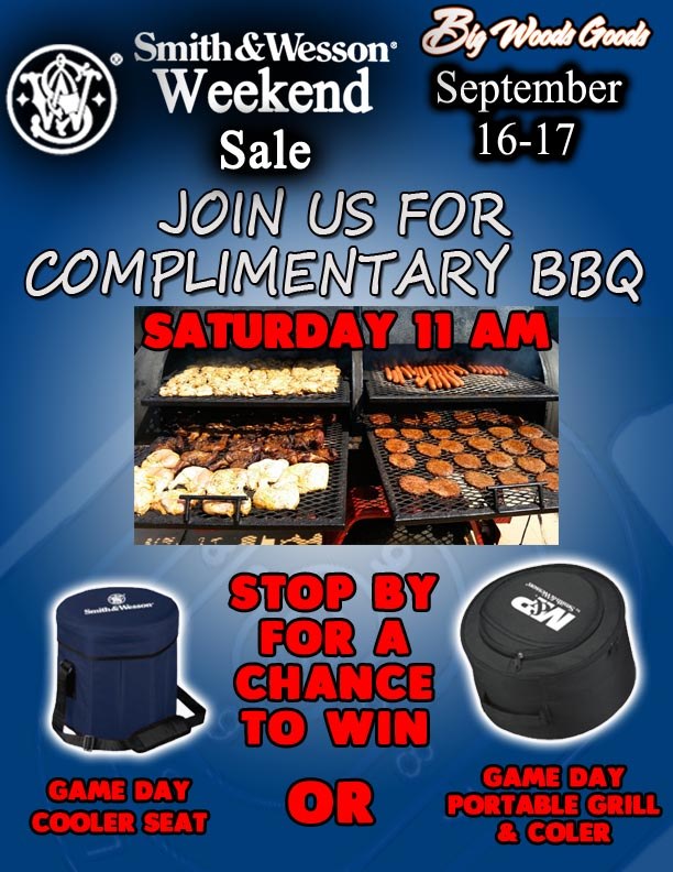 Complimentary BBQ at Big Woods Goods
